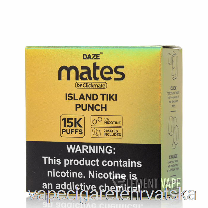 Vape Hrvatska 7 Daze Mate Pods Island Tiki Punch